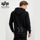 Alpha Industries Mikina Basic Zip Hoody black