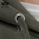 Alpha Industries Mikina Basic Zip Hoody dark olive