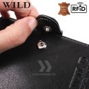 Peňaženka kožená WILD Things Only 5502 RFiD black