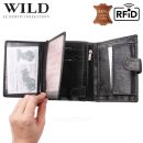 Peňaženka kožená WILD Things Only 5502 RFiD black