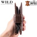 Peňaženka kožená WILD Things Only 5504-1 RFiD dark brown
