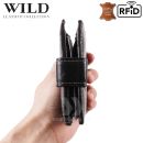 Peňaženka kožená WILD Things Only 5504-1S RFiD black