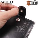 Peňaženka kožená WILD Things Only 5504-1S RFiD black