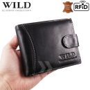 Peňaženka kožená WILD Things Only 5504-1S RFiD black