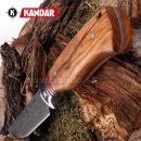 Damaškový nôž Mountain King Damascus knife Full Tang Kandar N359