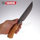 Damaškový nôž Mountain King Damascus knife Full Tang Kandar N359