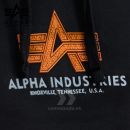 Alpha Industries Mikina Basic Hoody Rubber black