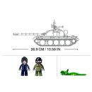 Obrázok 4. Stavebnica SLUBAN Model Bricks Stredný Tank T54S 3v1 M38-B1135