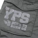 Yakuza Premium šortky cargo shorts 3851 tmavosivá