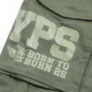 Yakuza Premium šortky cargo shorts 3851 olive