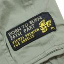 Yakuza Premium šortky cargo shorts 3851 olive