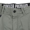 Yakuza Premium šortky cargo shorts 3852 olive grey