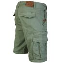 Yakuza Premium šortky cargo shorts 3852 olive