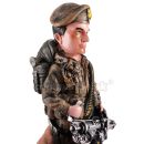 Soldier w Gatling Gun soška vojaka 29cm