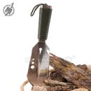 Praktická malá lopatka 26cm Multifunctional Shovel Albainox 33543