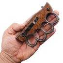 Zatvárací vreckový nôž Boxer WoodCraft + Clip
