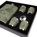 Likérka v súprave SET VIII Hip Flask Set 8 Oz