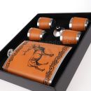 Likérka v súprave Jeleň SET Hip Flask Set 8 Oz