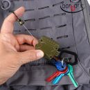 Extensible Key Ring prívesok s navijákom Barbaric® 16246-VE