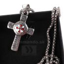Templar Cross Necklace náhrdelník 58cm Tole10
