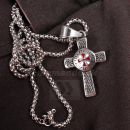 Templar Cross Necklace náhrdelník 58cm Tole10