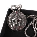 Gladiator Helmet Necklace náhrdelník 58cm Tole10