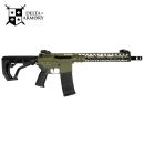 Airsoft  Delta Armory FREYA R15 gen.2 skeleton13", oliv