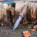 Obrázok 1. Nôž Walther P38 Knife čierny Fixed Blade