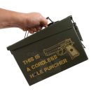 Obrázok 3. Kovový Ammo Box Cal. 30mm Hole Puncher