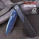 Obrázok 1. Damaškový nôž TOKISU Damask 67 Layers 25020 CNC G10