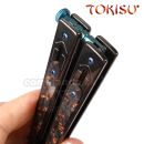 Obrázok 10. TOKISU Motýlik Balisong Black Titanium 02259 7Cr17Mov