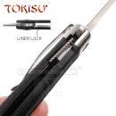 Obrázok 11. TOKISU D2 TANTO zatvárací nôž 25017 CNC G10