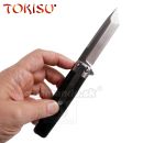 Obrázok 2. TOKISU D2 TANTO zatvárací nôž 25017 CNC G10