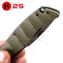 Obrázok 13. K25 Tactical Pocket Knife zatvárací nôž 25015 CNC G10