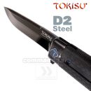 Obrázok 8. TOKISU D2 DROP Point zatvárací nôž 25018 CNC Titanium