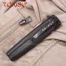 Obrázok 5. TOKISU D2 DROP Point zatvárací nôž 25018 CNC Titanium