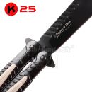 Obrázok 1. Balisong motýlik K25 Titanium Coated Mikarta Insertion 02258