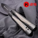 Obrázok 8. Balisong motýlik K25 Titanium Coated Mikarta Insertion 02258