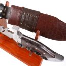 Obrázok 1. Hand Forged Custom Rambo knife 8" nôž 36cm čepeľ 20cm