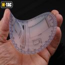 Obrázok 3. Okrúhle pravítko Ecopybook Tactical Protractor (130 mm) NATO M-TAC