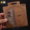Obrázok 5. Okrúhle pravítko Ecopybook Tactical Protractor (130 mm) NATO M-TAC