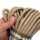 Obrázok 2. Lano Commando Seil 9mm x 15m Coyote