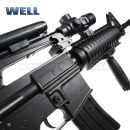 Airsoft Well MR744 M4 Manual ASG 6mm