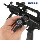 Airsoft Well MR744 M4 Manual ASG 6mm