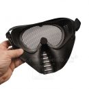 Airsoft ochranná maska Dragon Black čierna