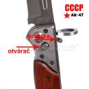 AK 47 CCCP Knife Replika malý zatvárací nôž 22cm