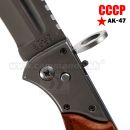 AK 47 CCCP Knife stredný zatvárací nôž 27cm