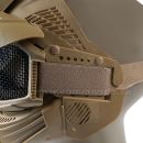 Airsoft Mask Wosport Desert piesková Guardian V1