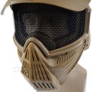 Airsoft Mask Wosport Desert piesková Guardian V1