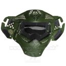 Airsoft Mask Wosport Green zelená Guardian V1